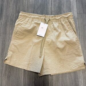 Mens Size M Nike Unlimited 5” Shorts Unlined Seersucker Versatile HJ4091-025 NEW
